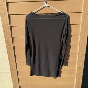 Sheer top. Size small.